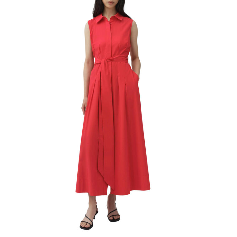 Genny Sleeveless Cotton Dress image number null