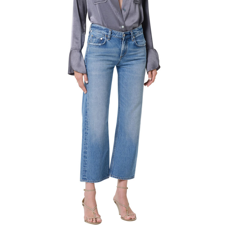 Faye Vintage Straight-Leg Jean image number null