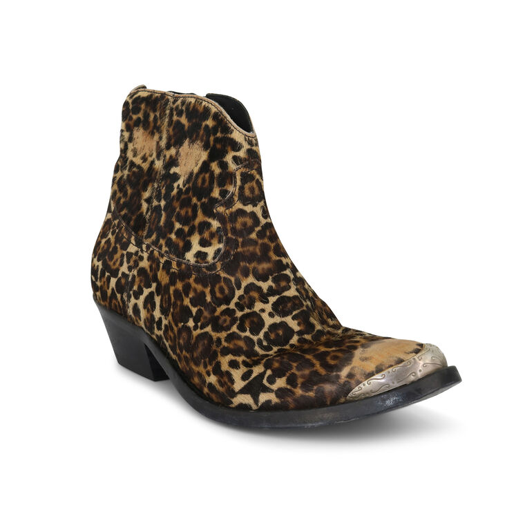 Young Leopard Bootie image number null