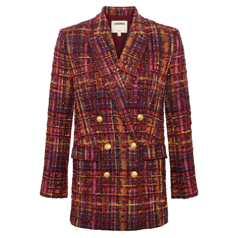 Aimee Tweed Double Breasted Blazer image number null
