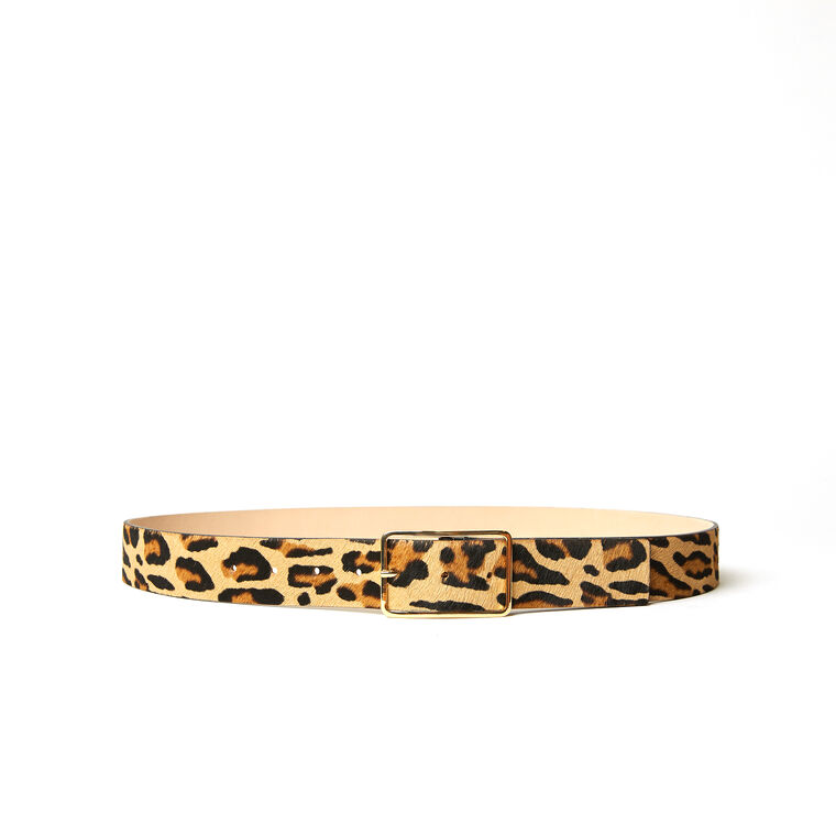 Milla Calf-Hair Leather Belt image number null