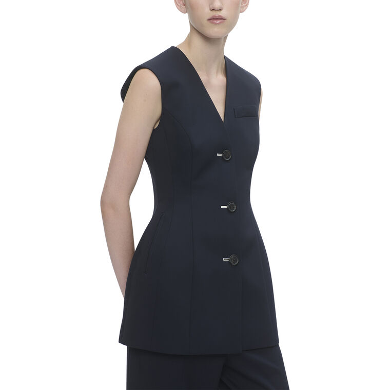 Duke Tailored Vest image number null