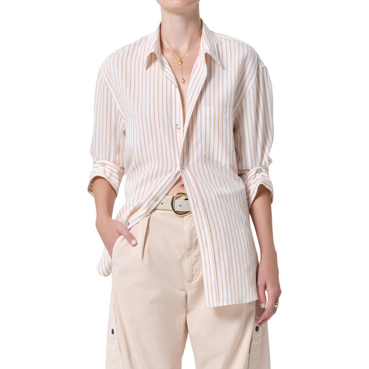 Kayla Long Sleeve Button-Up Shirt image number null