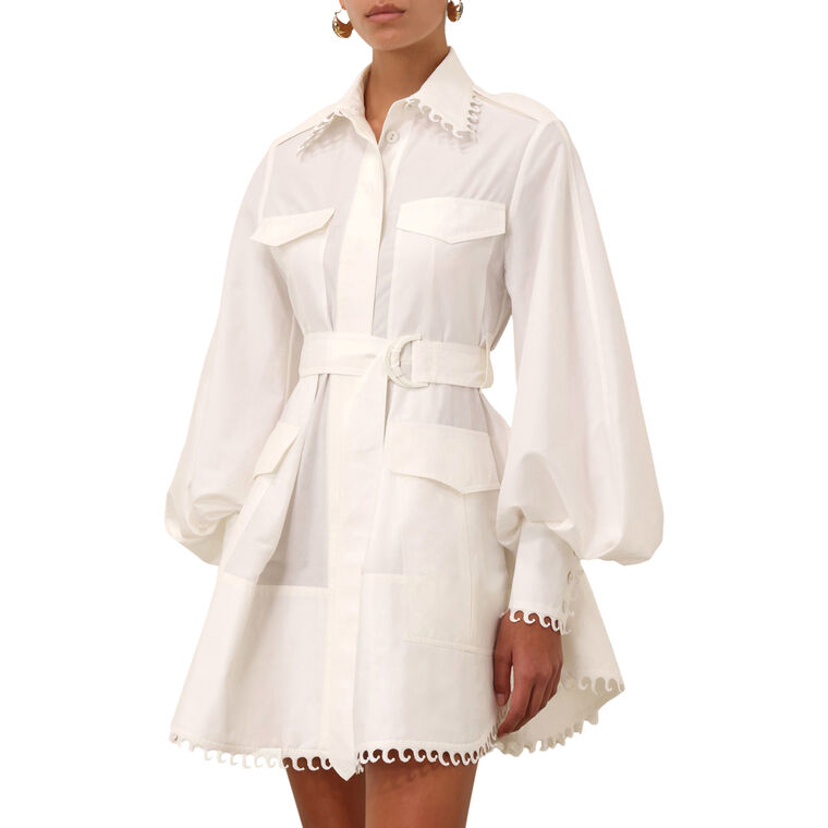 Illuminate Utility Mini Dress image number null