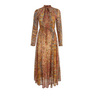 Luminosity Panelled Midi Dress
