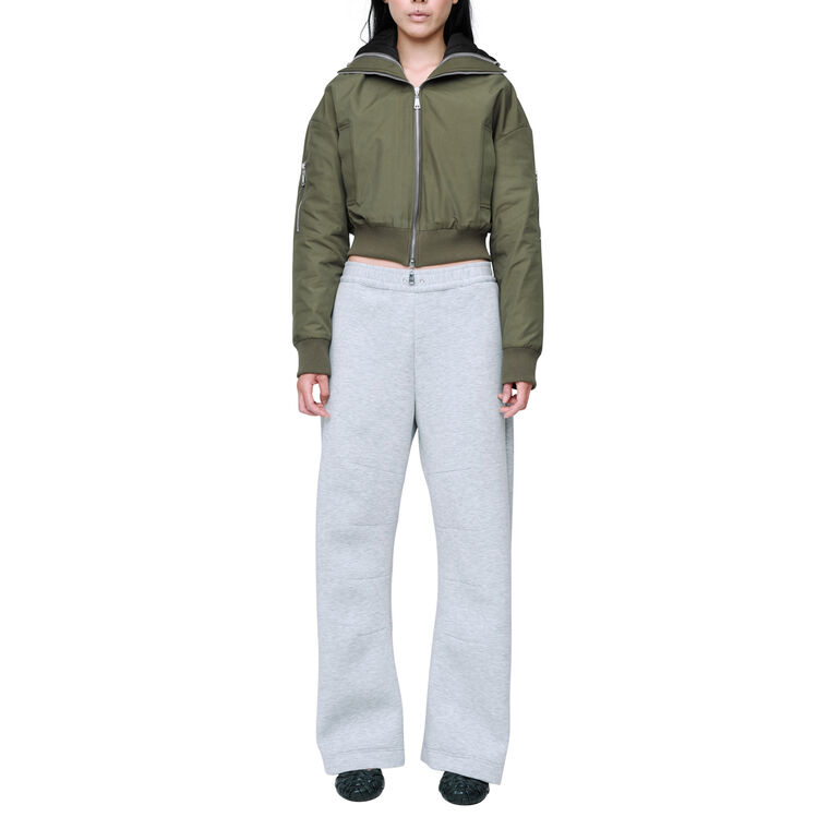 Quilted Bomber Jacket image number null