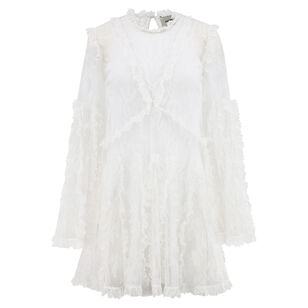 Dorian Lace Long Sleeve Mini Dress