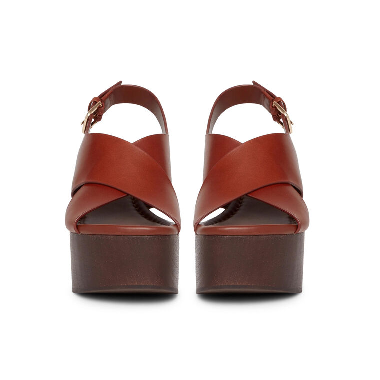 Reid Crossover Clog Platform Sandal image number null
