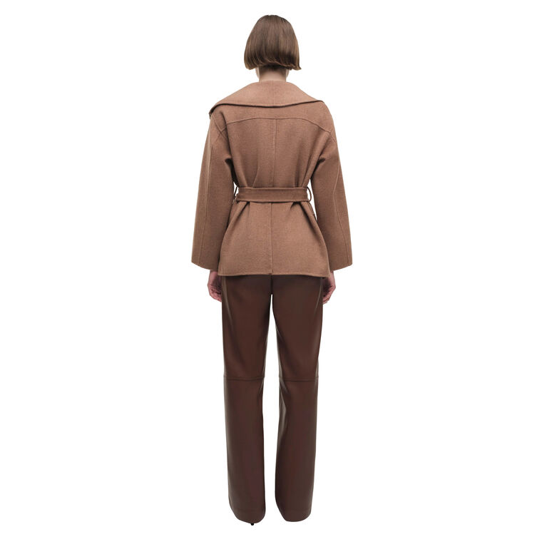 Rowen Belted Fringe Jacket image number null