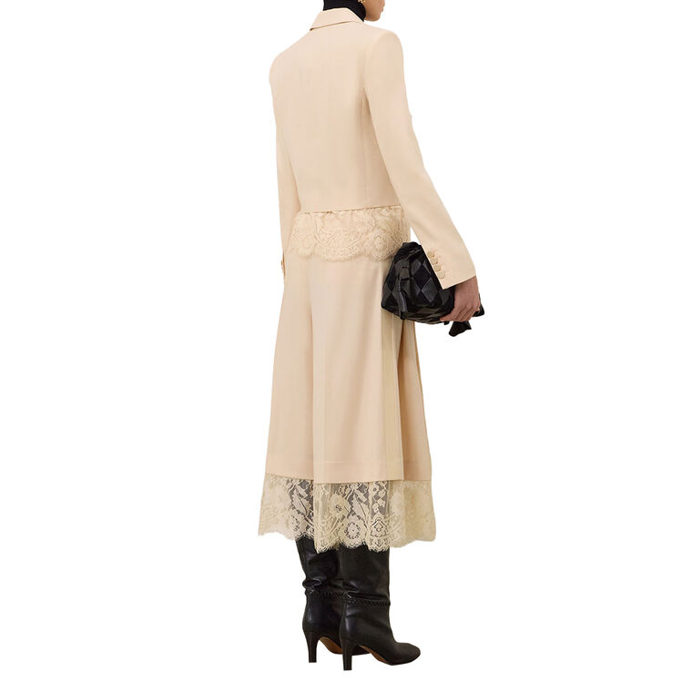 Valiant Lace Cropped Blazer image number null