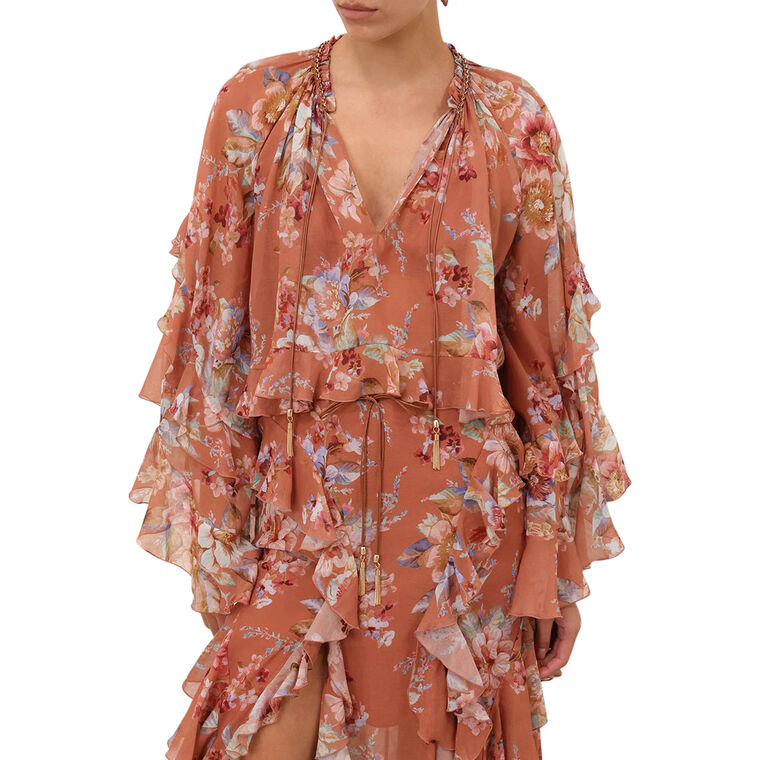 Awaken Ruffle Blouse image number null