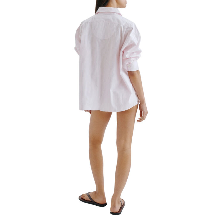 Kappa Stripe Long Sleeve Button Up Shirt image number null