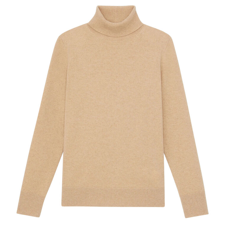 Cashmere Turtleneck Sweater With Lurex image number null