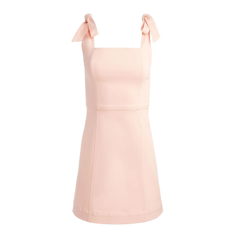 Maryann Sleeveless Tie Shoulder Mini Dress image number null