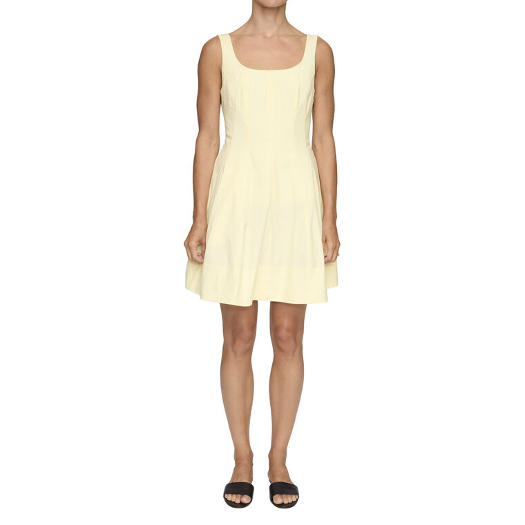 Vea Stretch Cotton Mini Dress image number null