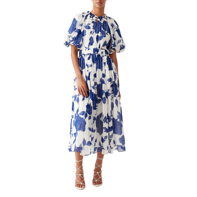 Elysium Blouson Midi Dress image number null