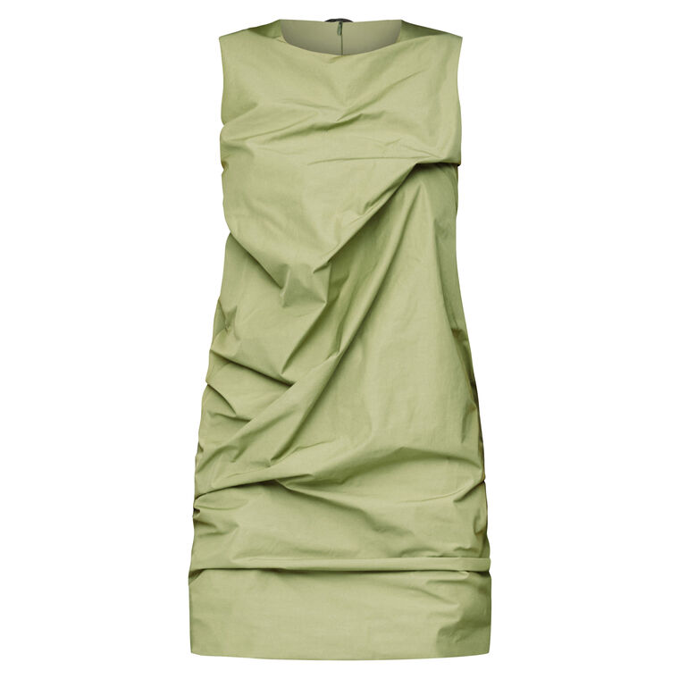 Sleeveless Scrunch Mini Dress image number null