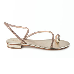 Romelide Flat Sandal