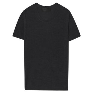 Hettie Short Sleeve Silk Knit Tee