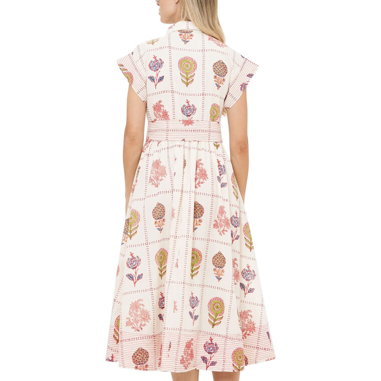 Taormina Belted Shirt Dress image number null