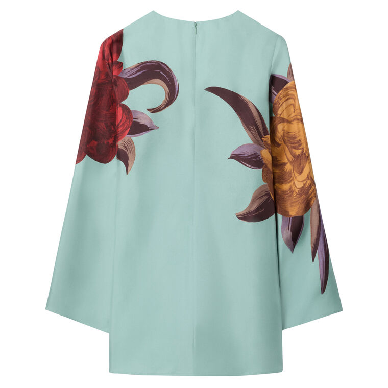 Long Sleeve Mini Supreme Swing Dress image number null