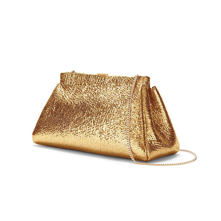 The Cannes Metallic Clutch image number null