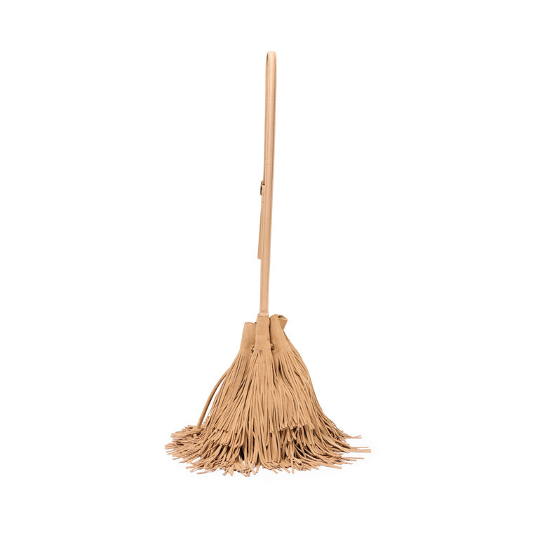 Marena Suede Fringe Crossbody Bag image number null