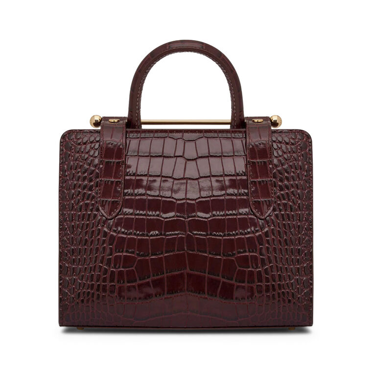 Croc-Embossed Mini Tote image number null