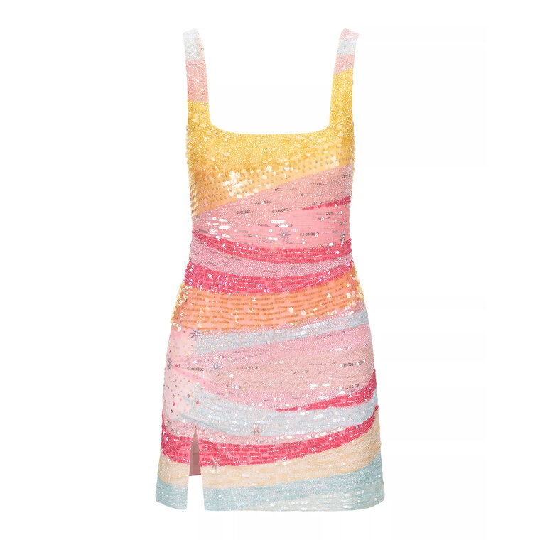 Le Sable Beaded Mini Dress image number null