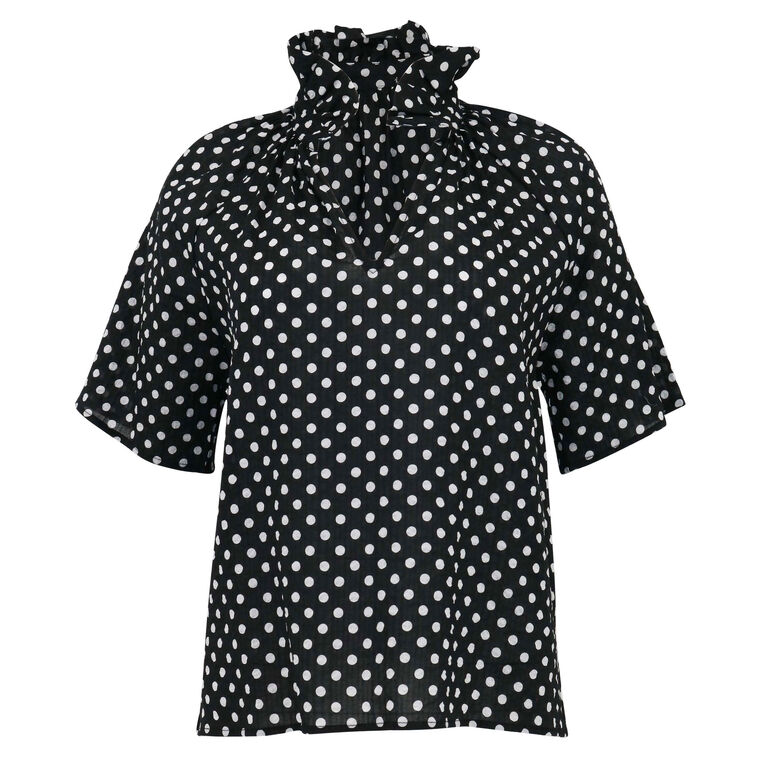Margot Dot Blouse image number null