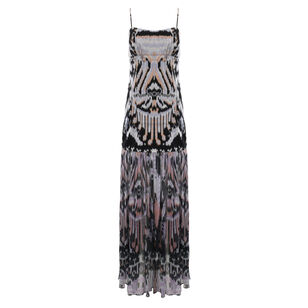 Marisol Sleeveless Drop Waist Gown