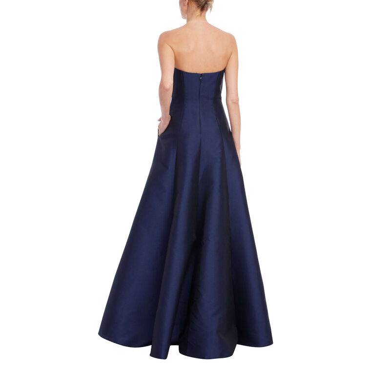 Strapless A-Line Ball Gown With Pockets image number null