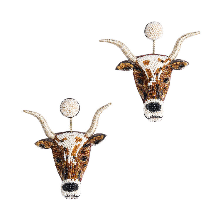 Longhorn Earrings image number null