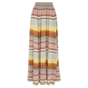 Coco Stripe Circle Skirt