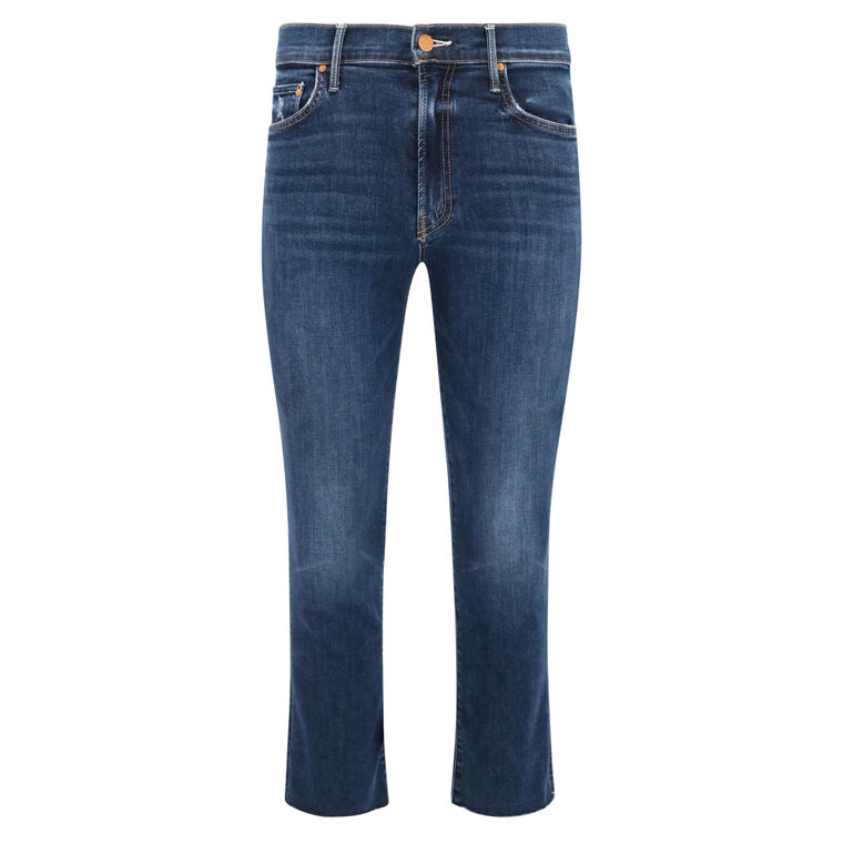 The Insider Crop Step Fray Jeans image number null