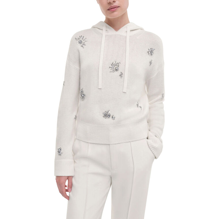 Karmen Embellished Hooded Top image number null