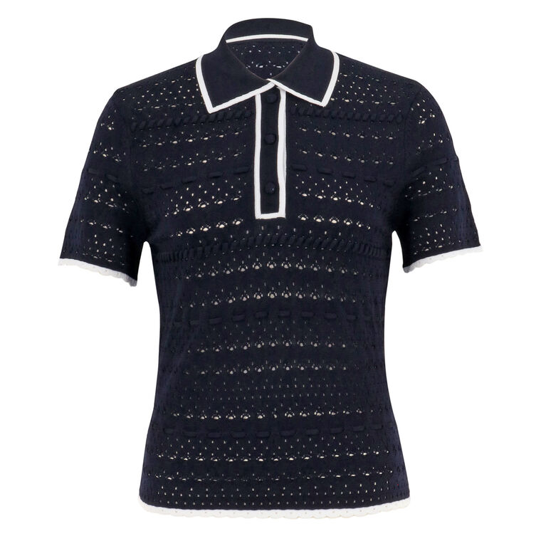 Ruthy Polo Sweater image number null