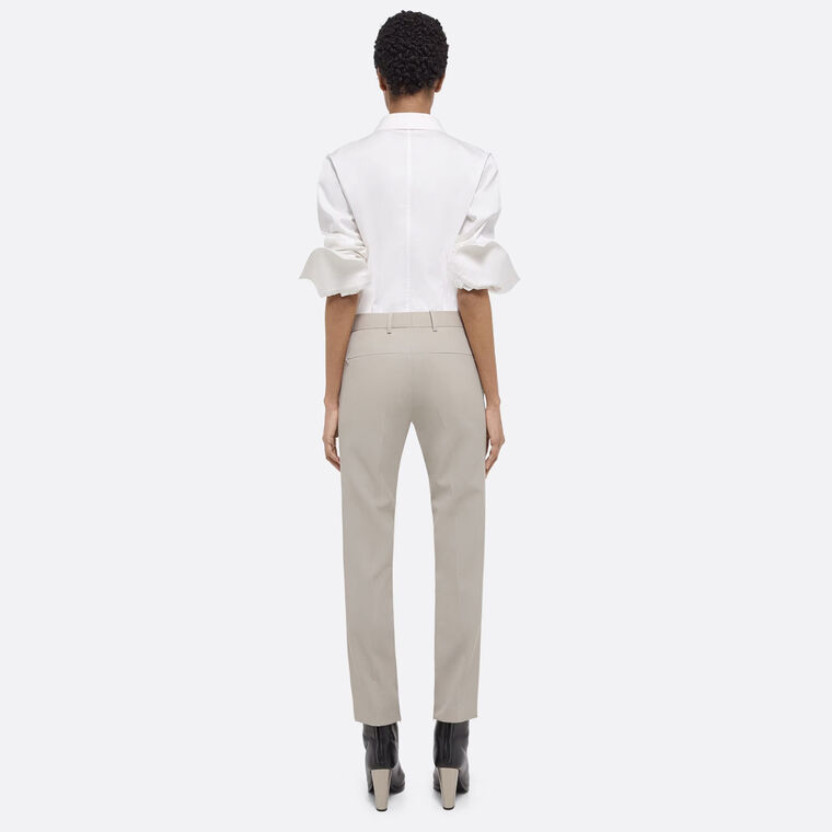 Slim Virgin Wool Cropped Pant image number null