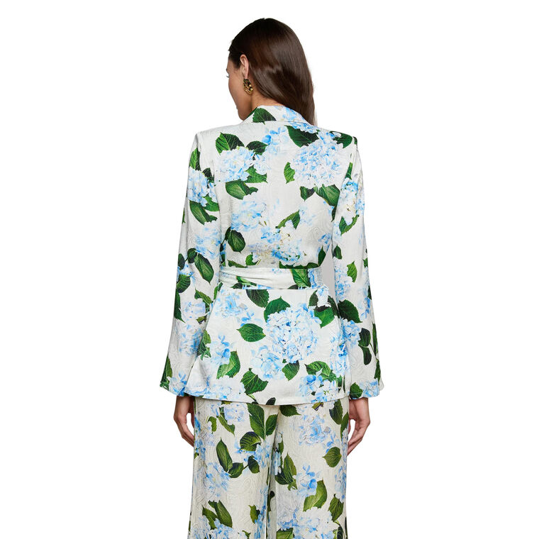 Ciara Long Sleeve Belted Robe Top image number null