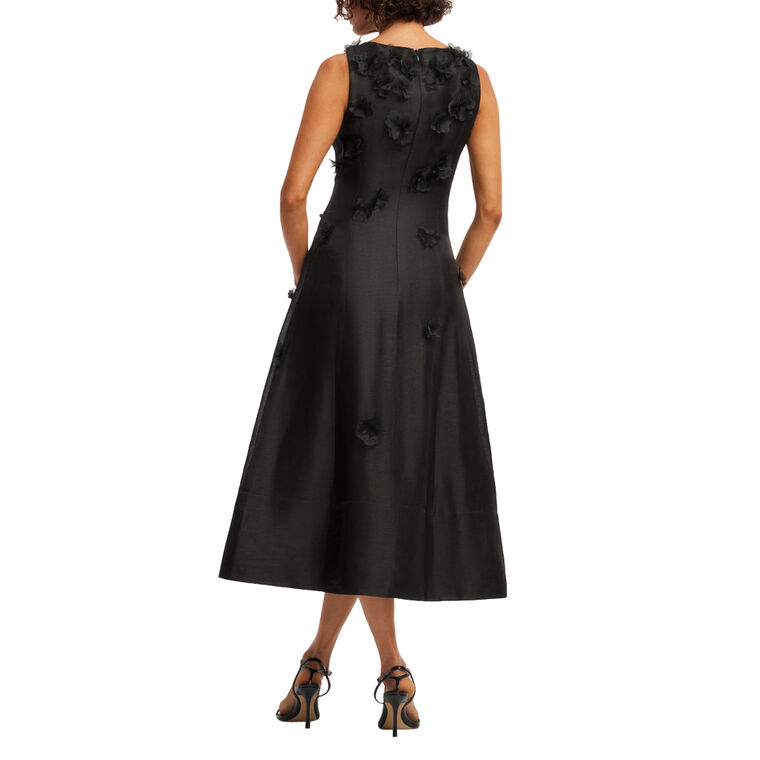 Cleo Petal Sleeveless Midi Dress image number null