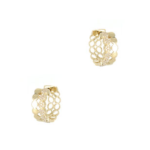 Rigad Honeycomb Diamond Huggies