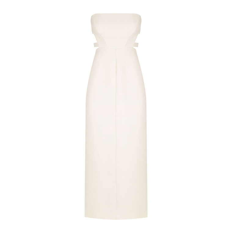 Amura Splice Cut Out Midi Dress image number null
