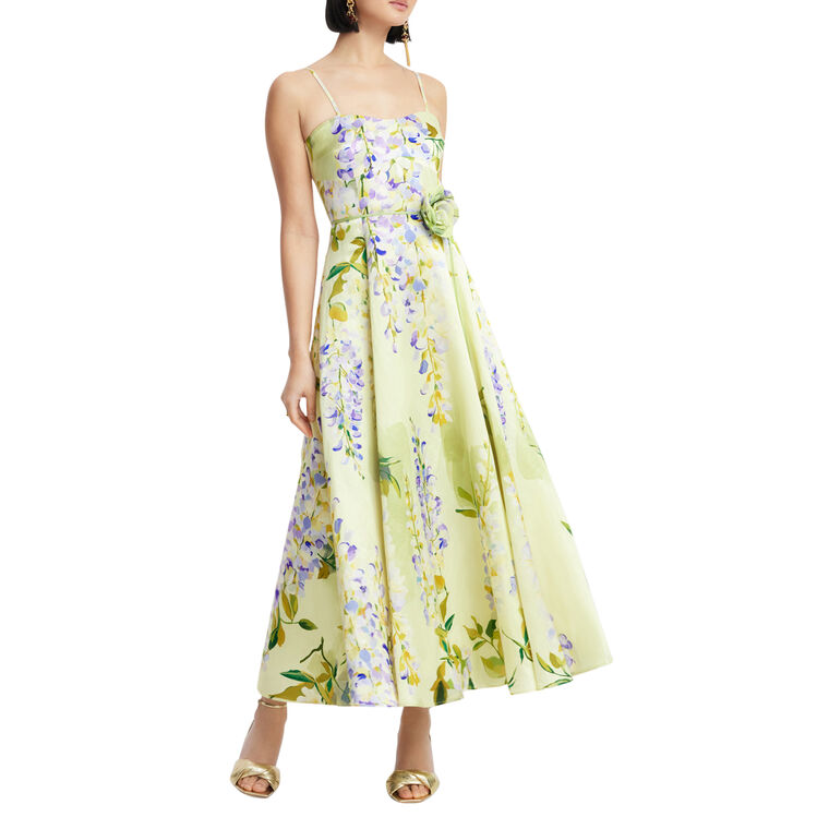 Mariela Sleeveless Belted Midi Dress image number null