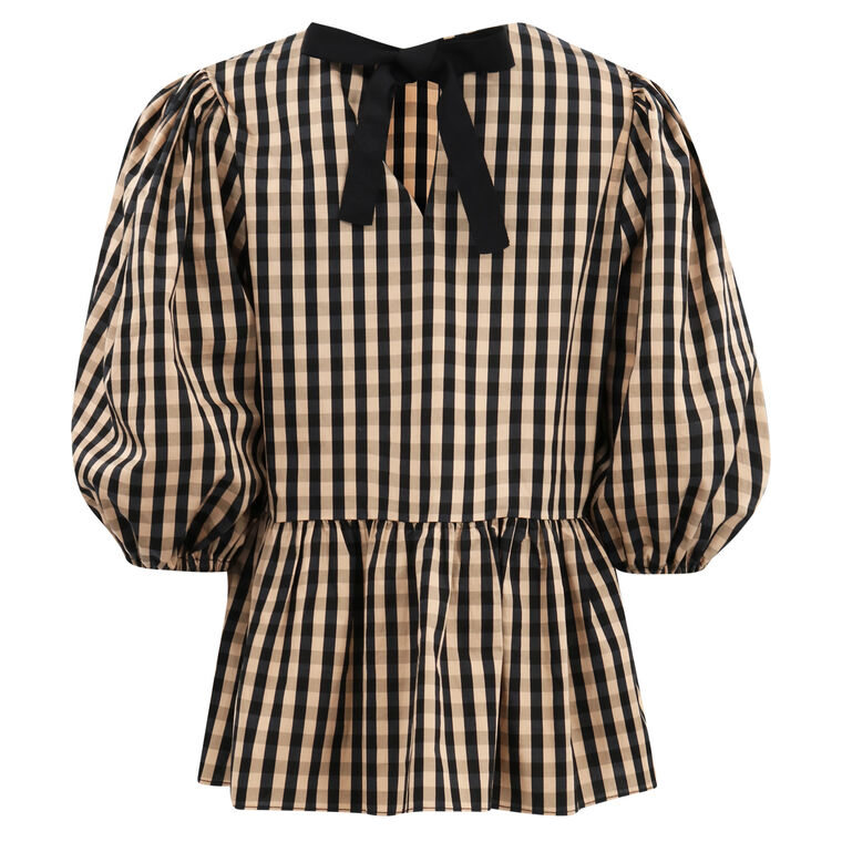 Lenny Gingham Top image number null