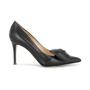Bow Detail 85mm Leather Pump