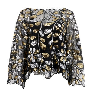 Femmes Sequin Top