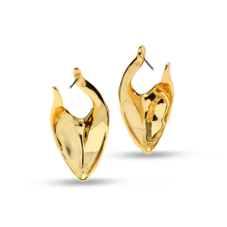 Molten Shield Post Earrings image number null