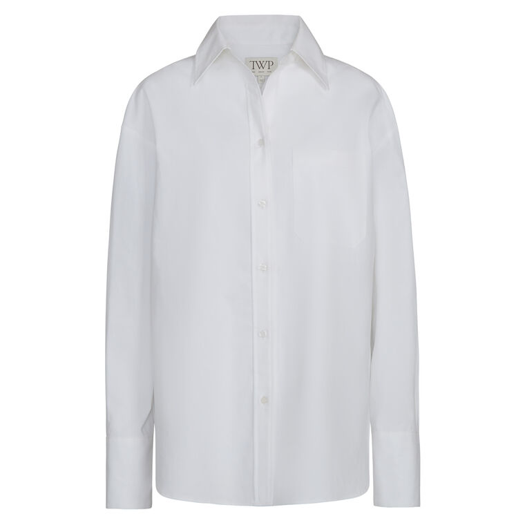 Big Joe Oversized Poplin Shirt image number null