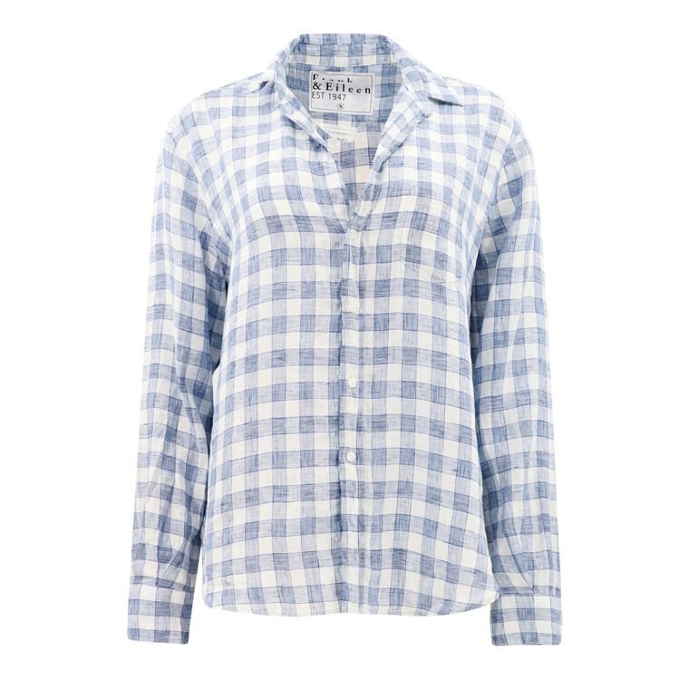 Eileen Relaxed Button-Up Shirt image number null