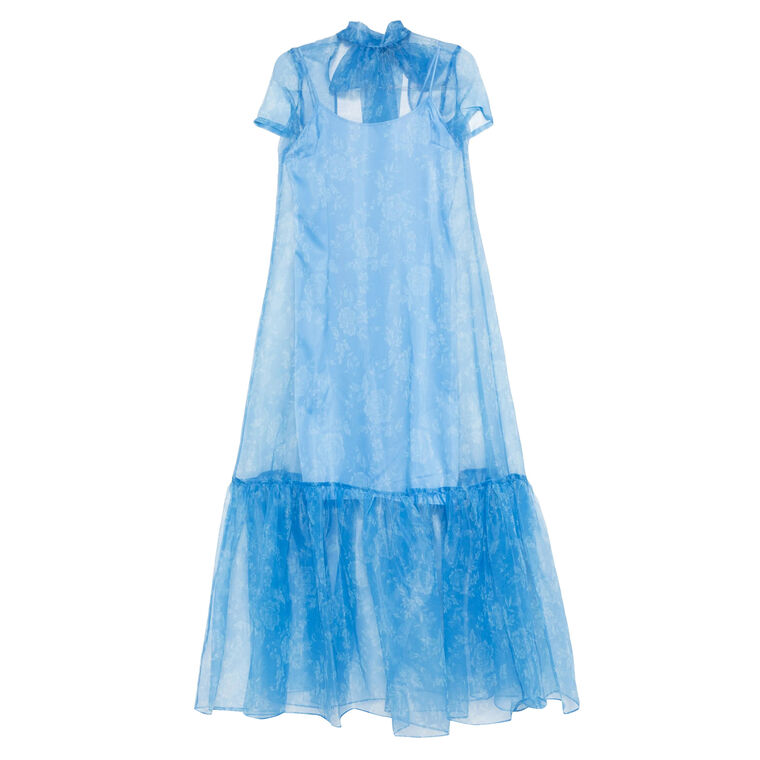Calluna High Neck Organza Dress image number null
